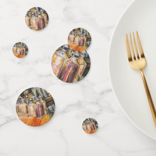 Ideografie van Golden Light Confetti (Groep)