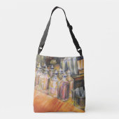 Ideografie van Golden Light Crossbody Tas (Achterkant)