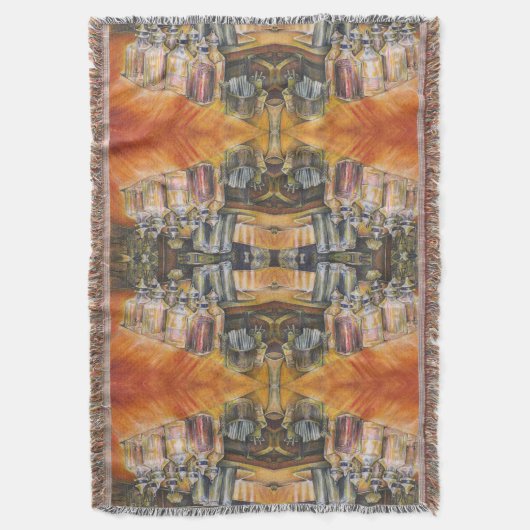 Ideografie van Golden Light Deken (Voorkant Verticaal)