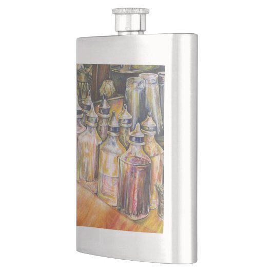 Ideografie van Golden Light Flacon (Links)