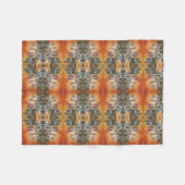 Ideografie van Golden Light Fleece Deken (Voorkant (Horizontaal))