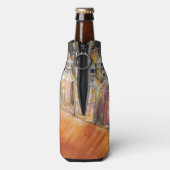 Ideografie van Golden Light Flesjeskoeler (Fles Achterkant)
