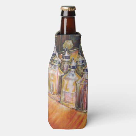 Ideografie van Golden Light Flesjeskoeler (Fles Voorkant)