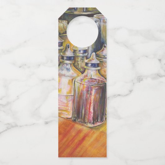 Ideografie van Golden Light Flessenhanger (Voorkant)