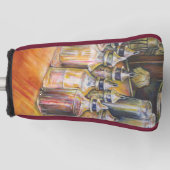 Ideografie van Golden Light Golfheadcover (Voorkant)