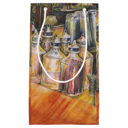 Ideografie van Golden Light Klein Cadeauzakje (Voorkant)