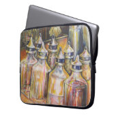 Ideografie van Golden Light Laptop Sleeve (Voorkant Links)