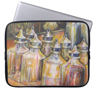 Ideografie van Golden Light Laptop Sleeve