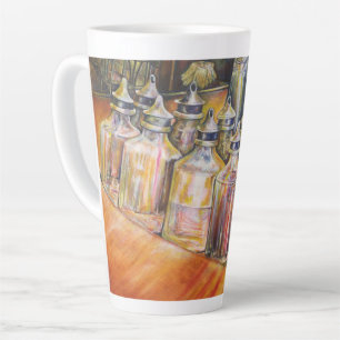 Ideografie van Golden Light Latte Mok