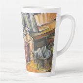 Ideografie van Golden Light Latte Mok (Rechts)