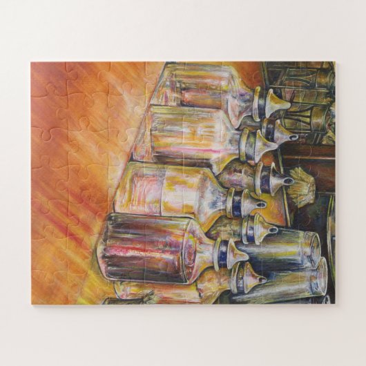 Ideografie van Golden Light Legpuzzel (Horizontaal)