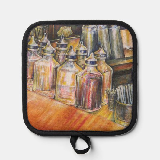 Ideografie van Golden Light. Pannenlap (Voorkant)