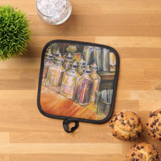 Ideografie van Golden Light. Pannenlap (Top down)