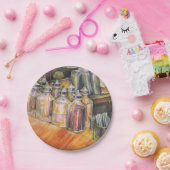 Ideografie van Golden Light Papieren Bordje (Feest)