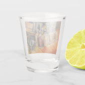 Ideografie van Golden Light Shot Glas (Achterkant)