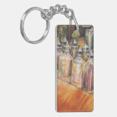 Ideografie van Golden Light Sleutelhanger (Voorkant Links)