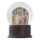 Ideografie van Golden Light Sneeuwbol (Achterkant)