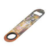 Ideografie van Golden Light Speed Flessenopener (Voorkant Gekanteld)