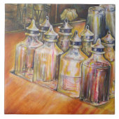 Ideografie van Golden Light Tegeltje (Voorkant)