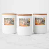 Ideografie van Golden Light Voedselcontainer Etiket (Flessen)