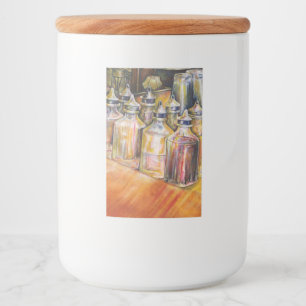 Ideografie van Golden Light Voedselcontainer Etiket