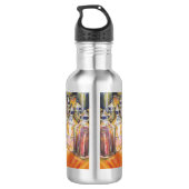 Ideografie van Golden Light Waterfles (Achterkant)