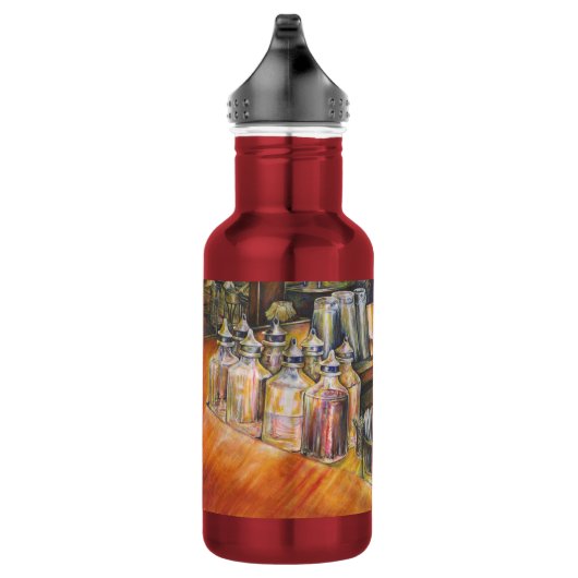 Ideografie van Golden Light Waterfles (Rechts)