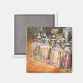Ideografie van Gouden Licht Magneet (Voorkant / Achterkant)