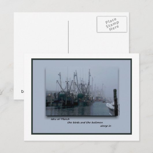 Ides of March Briefkaart (Voorkant / Achterkant)