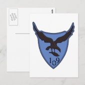 IDF 109 Squadron Briefkaart (Voorkant / Achterkant)
