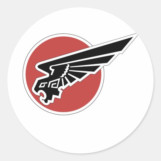 IDF 116 Squadron Ronde Sticker (Voorkant)