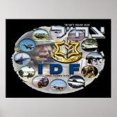 IDF Composietdonker Poster (Voorkant)