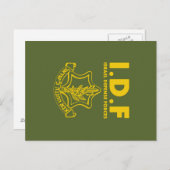 IDF Israel Defence Forces - ENG Briefkaart (Voorkant / Achterkant)