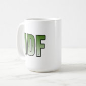 IDF Israëlisch leger Koffiemok (Voorkant links)