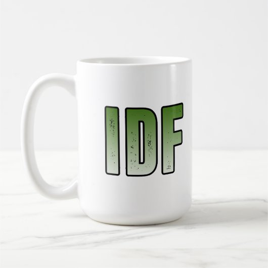 IDF Israëlisch leger Koffiemok (Links)