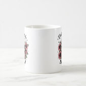 IDGAF-ISH-Mok | Funny Skull Floral Koffiekopje Koffiemok (Center)