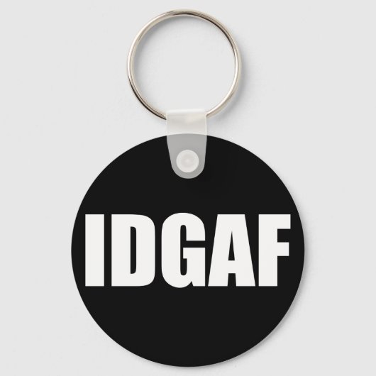 IDGAF SLEUTELHANGER (Voorkant)