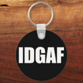 IDGAF SLEUTELHANGER (Voorkant)