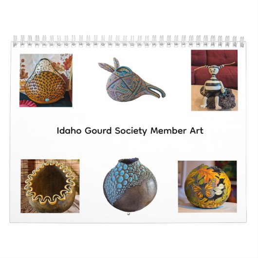 IDGS Member Gourd Art 2026 Calendar Kalender (Hoes)