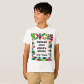 IDIC15 het kinder Lijst van het Raadsel van het Ov T-shirt (Voorkant volledig)