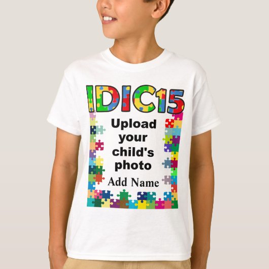 IDIC15 het kinder Lijst van het Raadsel van het Ov T-shirt (Voorkant)