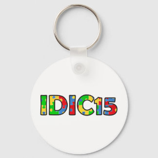 IDIC15 Sleutelhanger Multicolor Puzzle