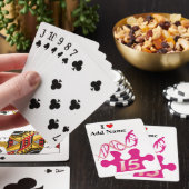 IDIC 15 speelkaarten roze puzzel aanpassen (Insitu)