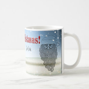 Idillyc Serene Xmas Magical Snow Funny Santa Koffiemok