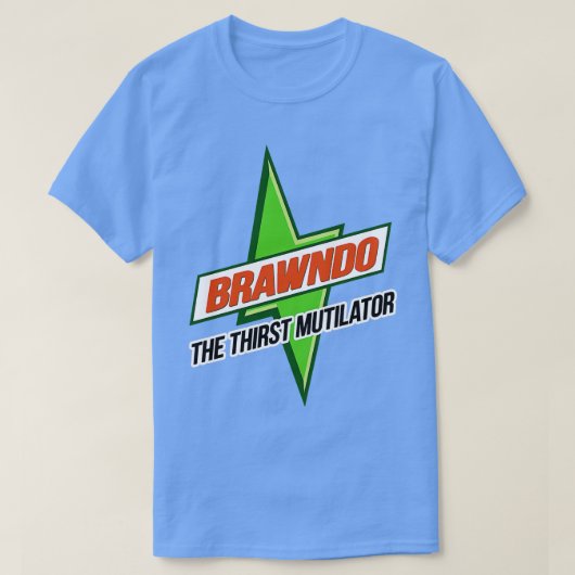 Idiocratie Brawndo T-shirt (Design voorkant)