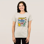 Idiomen van aanmoediging Tri-Blend shirt (Voorkant volledig)