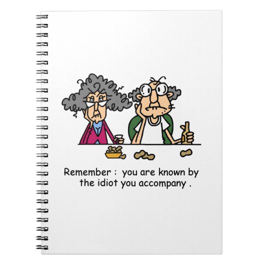 Idioot Bedrijf Notitieboek (Voorkant)