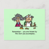 Idioot Company Briefkaart (Voorkant)