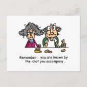 Idioot Company Briefkaart (Voorkant)