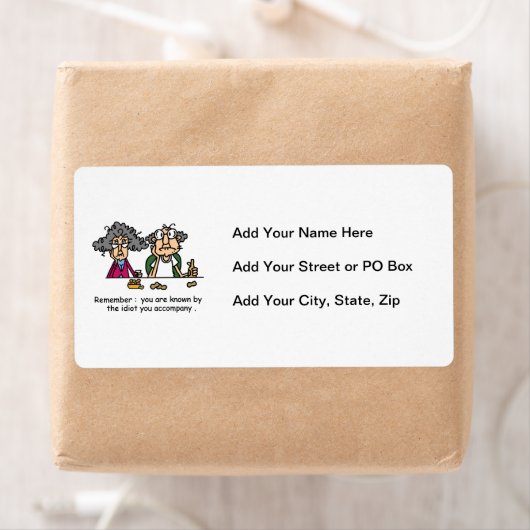 Idioot Company Etiket (Insitu)